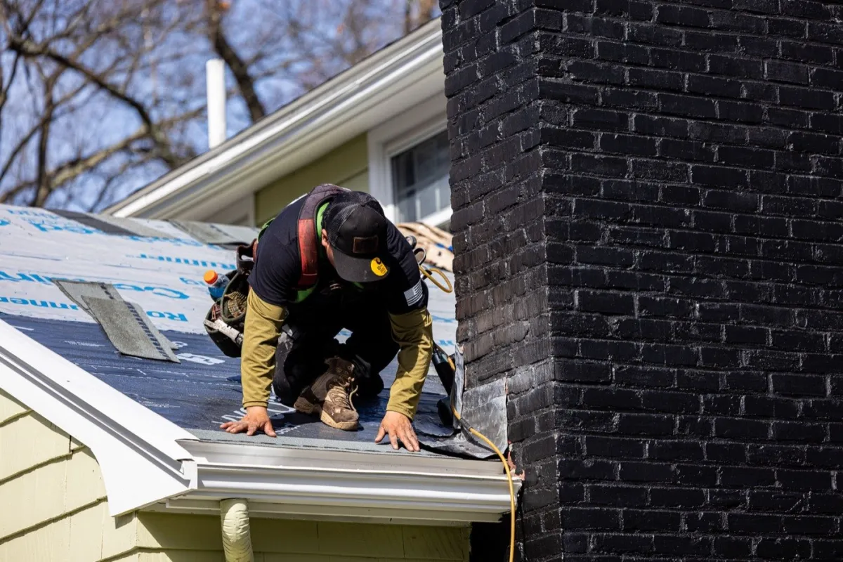 Completed roof replacement financed through a Senco Home Services payment plan in Tewksbury, MA