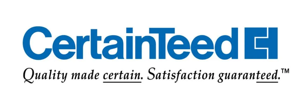 CertainTeed logo — Senco Home Services is a Shingle Master Certified roofing contractor in Tewksbury, MA